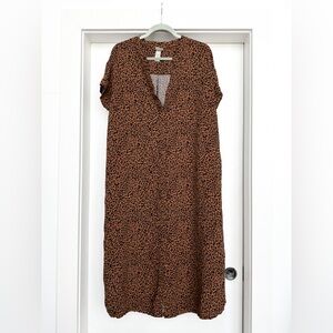 H&M Animal Print Shift Dress